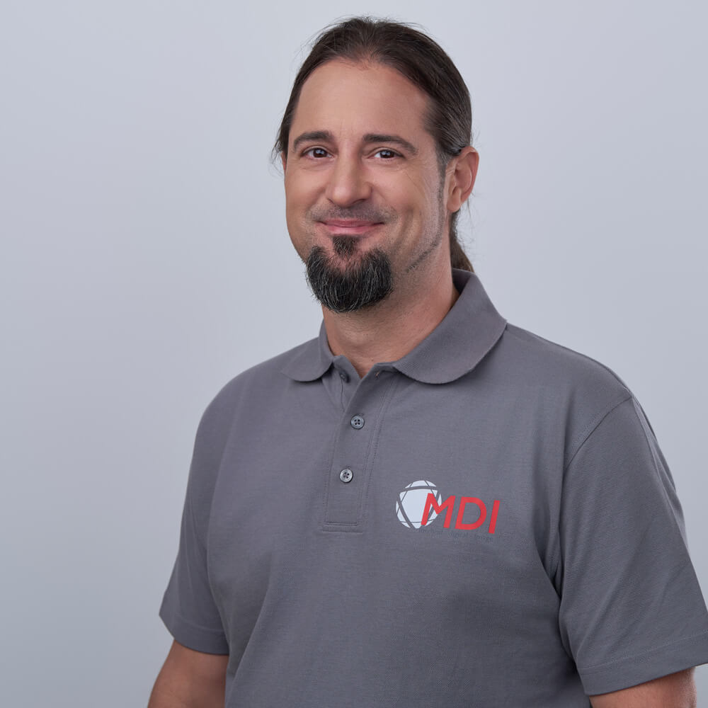 Portrait von Christian Beck, Technik bei MDI Röntgentechnik GmbH & Co KG