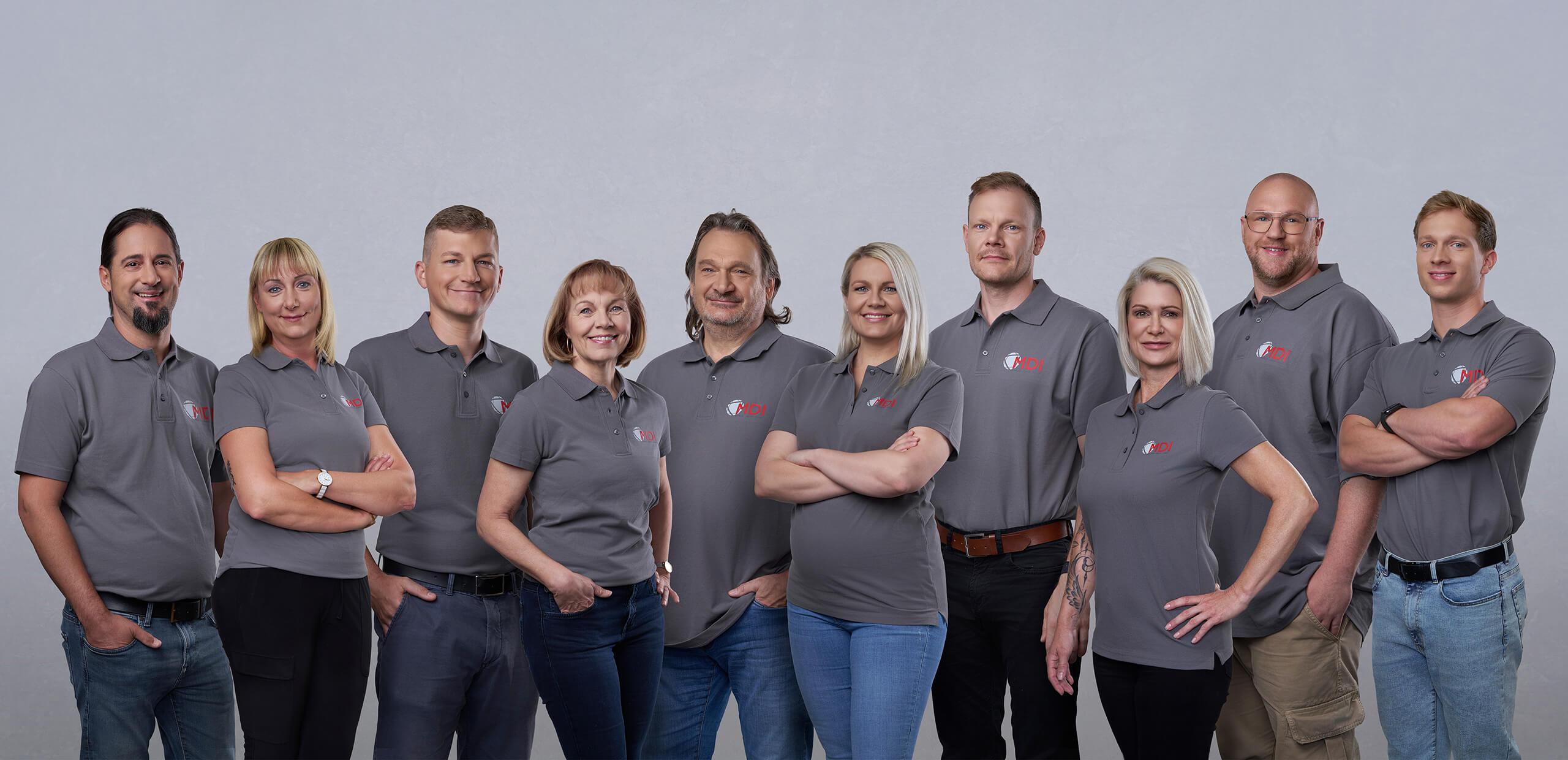 Gruppenfoto der MDI Röntgentechnik GmbH & Co KG